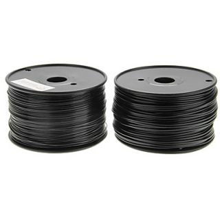 Reprapper 3D Printer Consumables Black Color (Optional Wire Diameter and Material) 1 Piece