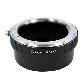EMOLUX Nikon AI lens to Micro 4/3 Adapter E P1 E P2 E P3 G1 GF1 GH1 G2 GF2 GH2 G3 GF3