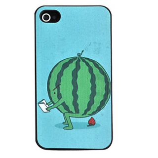 Watermelon Strawberry Relief Back Case for iPhone 4/4S