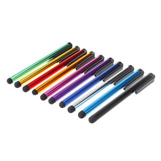 10x Universal Touch Stylus Pen for Cellphone Tablet PC iPhone(Random Color)