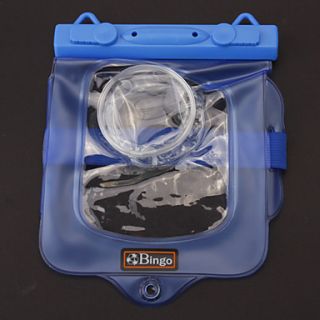 Bingo WP01 08 Waterproof Protective PVC Camera Bag Case   Blue