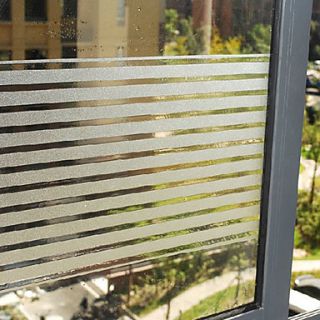 Classic Stripe Frosted Window Film