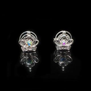Good Two Pieces Alloy Wedding Bridal Hairpins With Rhinestones