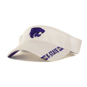 Kansas State Wildcats Top of the World NCAA Chipper Visor White