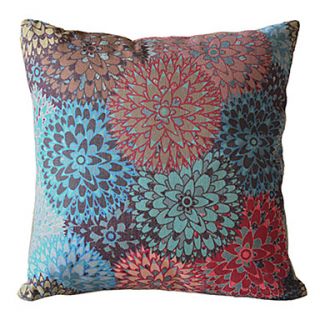 Delightful Flower Decorative Pillow Cover