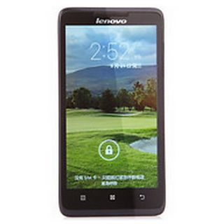 Lenovo A766   5 Inch Android 4.2 Quad Core Smartphone (1.2 GHz,Dual SIM,GPS,3G,WiFi)