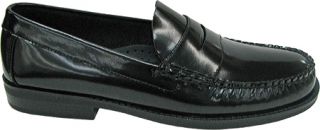 Womens Bass Casell II   Black Box Leather Penny Loafers