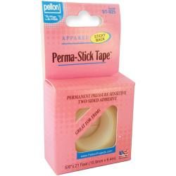 Double sided Perma stick Tape 5/8 X21  Clear