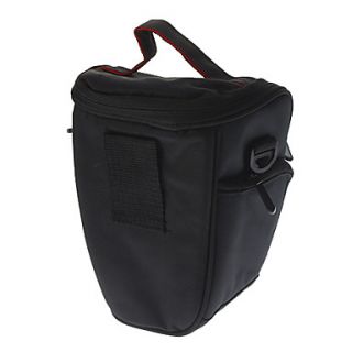 EIRMAI Nylon Triangle Shoulder Bag with Rain Cover for Canon/Nikon/Pentax DSLR