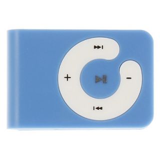 Stylish C Style Button  Music Player with Clip