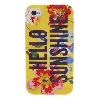 Hello Sunshine Back Case with Front Frame and Middle Frame for iPhone 4/4S