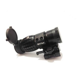 Hot Sale PRO Tactical 3X FTS Magnifier Scope Sight with Flip to Side Mount for 20mm Rail