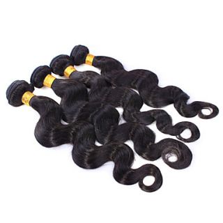 4Pcs 5A Human Hair 20 Wavy Hair Weaves