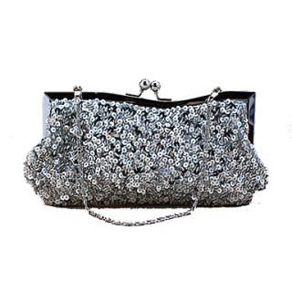 Freya WomenS Fashion Exquisite Beeded Purses(Silver)