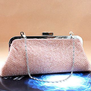 Freya Womens Fashion Exquisite Beeded Purses (Champagne)