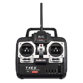 RadioLink T4EU 4CH 2.4G Transmitter 6CH Receiver with G6 Simulator