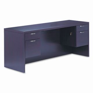 HON 11500 Series Valido Kneespace Credenza Desk with 2 Pedestals HON11543ABHH