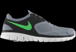 Nike Flex 2012 Run iD Custom Kids Running Shoes (3.5y 6y)   Grey