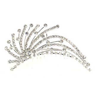 Stylish Alloy Tiaras With Rhinestone For Wedding/Special Occasion