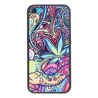 Mysterious Pattern PC Material Hard Case for iPhone 5C