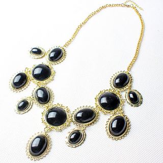 ME Classic Black Crystal Necklace