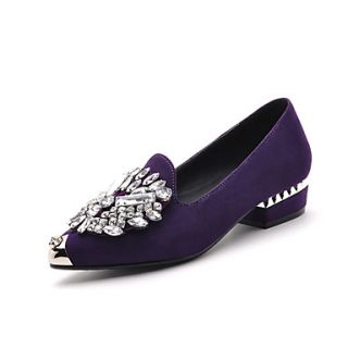 MLKL Casual Soft Loafer Flat Shoes(Purple)