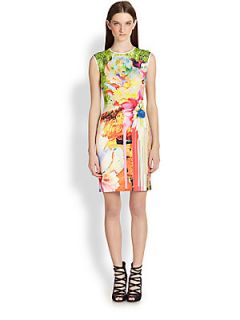Clover Canyon Griffith Park Printed Neoprene Dress  