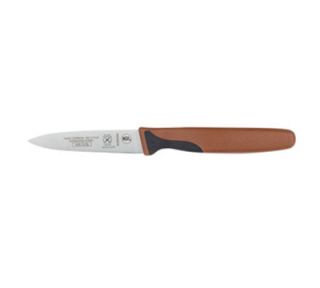 Mercer Cutlery 3 in Millennia Paring Knife w/ Brown Handle, Japanese Steel