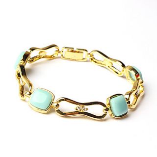 ME Gold Plated Stone Hollow Bracelet S0407