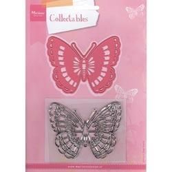 Marianne Designs Collectables Dies With Stamps   Tinys Butterfly 1