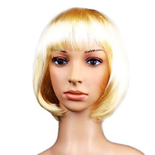 Masquerade Synthetic Wig Bob Haircut(Blonde)