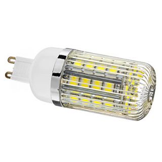 Dimmable G9 5W 36xSMD 5050 480LM 6000 6500K Cool White Light LED Corn Bulb(AC 110 130V)