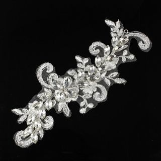 Gorgeous Alloy / Lace With Rhinestones Headbands / Headpiece