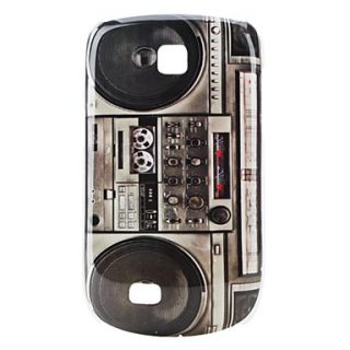 Retro Design Tape Recorder Pattern Hard Case for Samsung Galaxy Mini S5570