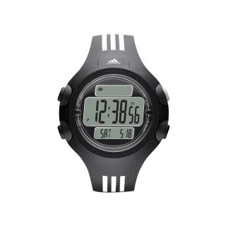 Adidas Questra Mens Black & White Digital Chronograph Sport Watch