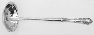 Reed & Barton Dresden Rose (Silverplate, 1953) Soup Ladle with Stainless Bowl HC