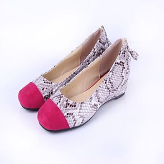 Womens Korean Fashion Leopard Flat Shoes(Screen Color)