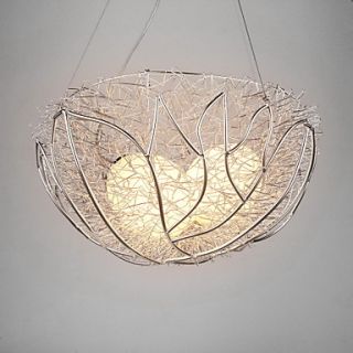 Nature inspired Artistic 2 Light Pendant in Shape Of Bird Nest