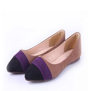 Womens European Spell Color Cozy Flat Shoes(Screen Color)