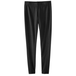 Mossimo Womens Ankle Ponte Pant   Black S