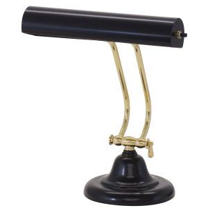 House of Troy HOU AP10 26 617 Advent 10 Piano Desk Lamp with Brass Accents