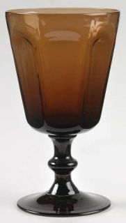 Lenox Antique Brown Wine Glass   Brown