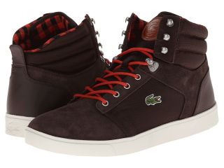 Lacoste Orelle Mens Lace up casual Shoes (Brown)