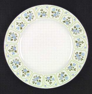 Franconia   Krautheim Quadrille Dinner Plate, Fine China Dinnerware   Platinum T
