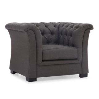 Zuo Era Nob Hill Chair 98094 / 98095 Color Charcoal Gray