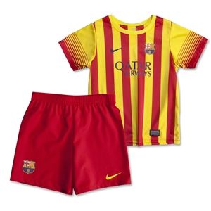 Nike Barcelona 13/14 Boys Away Soccer Kit