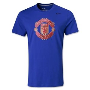 Nike Manchester United Basic Crest T Shirt
