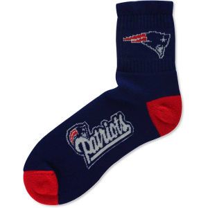 New England Patriots For Bare Feet Ankle TC 501 Socks