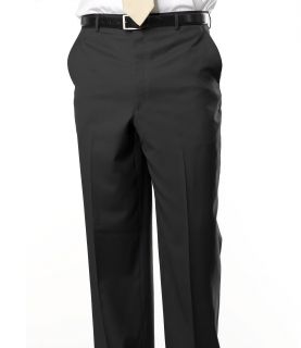 Signature Gold Plain Front Trousers  Charcoal, Navy Stripe JoS. A. Bank