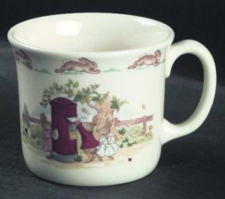 Royal Doulton Bunnykins (Albion Shape) 1 Handle Hug a Mug Mug, Fine China Dinner